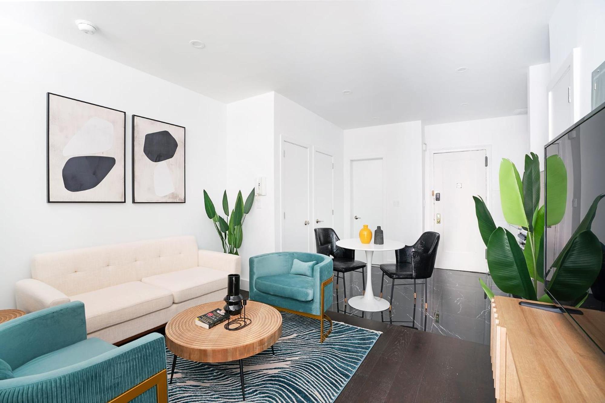 444-2c Beautiful 1br Midtown West Appartement